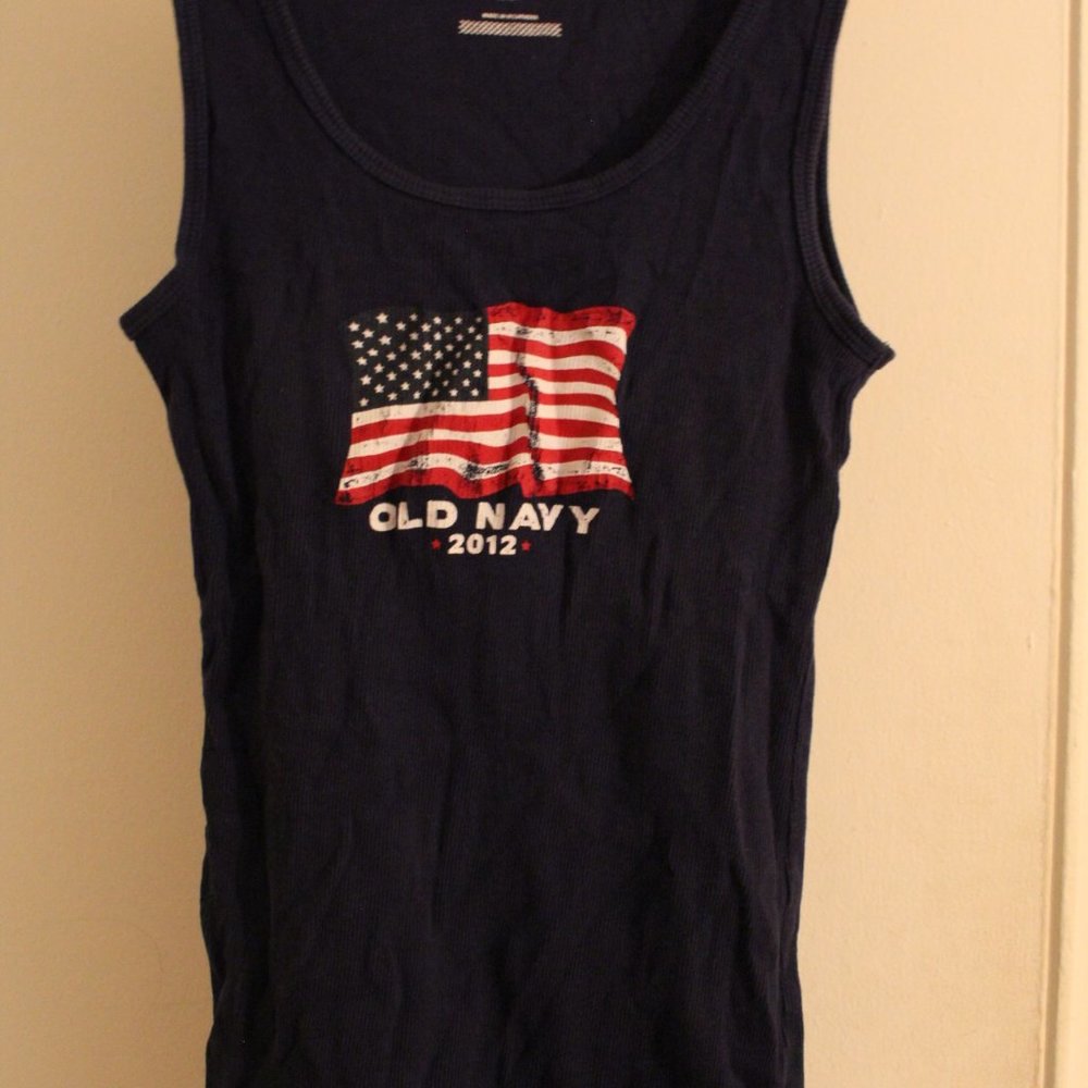 American Flag Tank Top